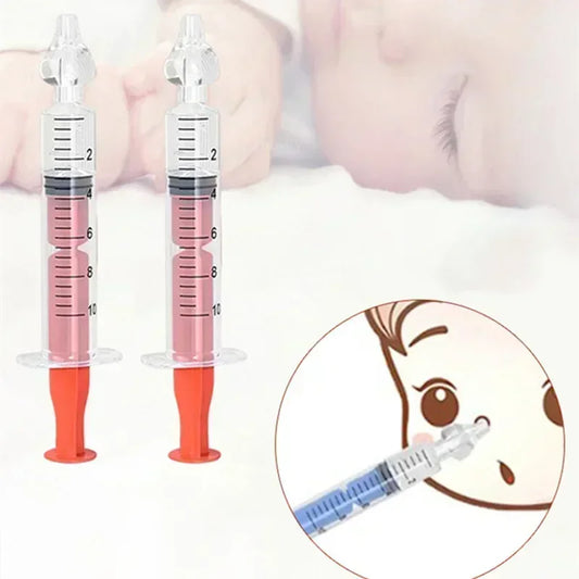 Nål Tube Baby Næseaspirator Sprøjte til Børn