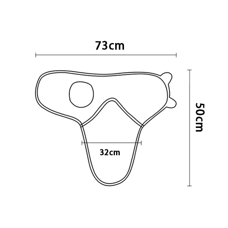 Muslin pakningstæppe